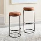 Leather Bar Stool