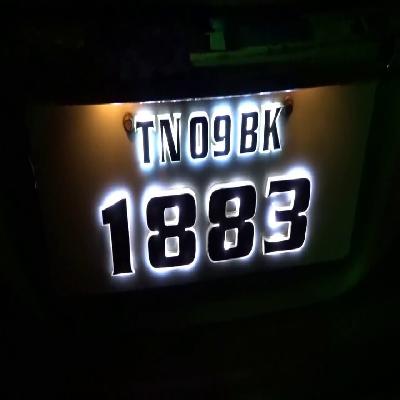 LED Number Plate