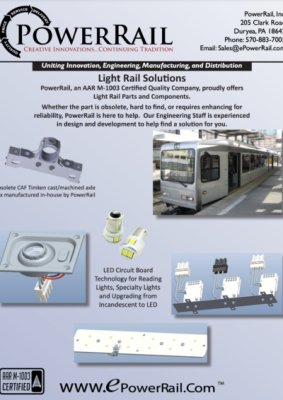 Light Rail Parts