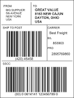Logistics Label