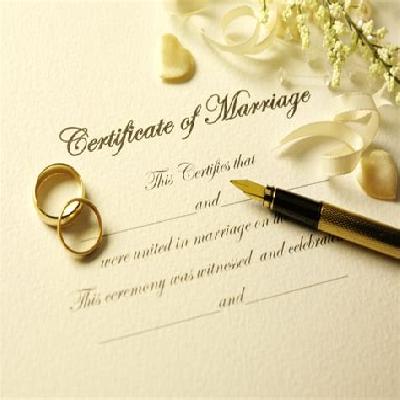 Marriage Certificate Services