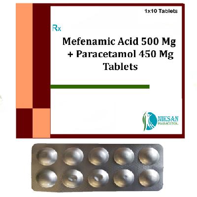 Mefenamic Acid Paracetamol Tablet
