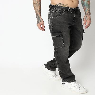 Men Cargo Jeans