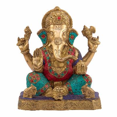 Metal Ganesh Statue