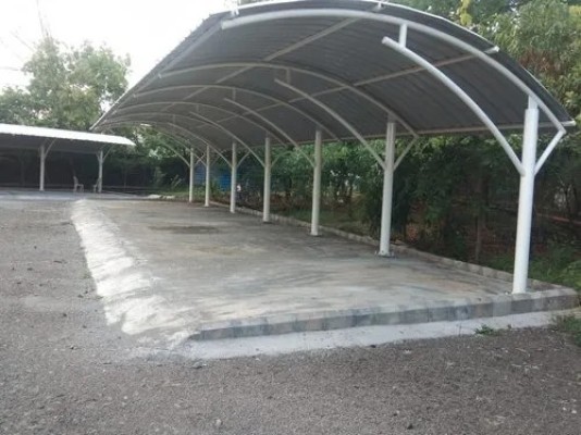 Mild Steel Parking Shed 