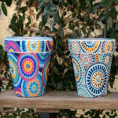 Mosaic Pot