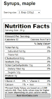 Nutritional Syrup