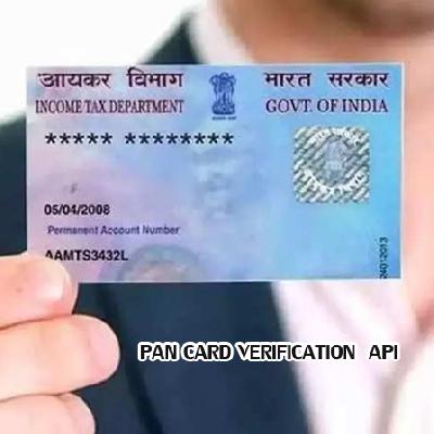 PAN Card Verification API 