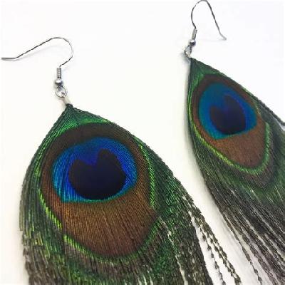 Peacock Earrings 