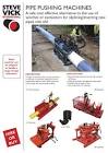 Pipe Pushing Services