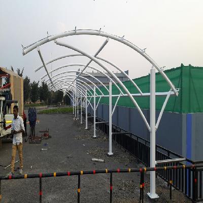 Polycarbonate Parking Shed