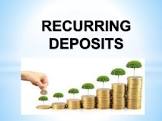 Recurring Deposits Services