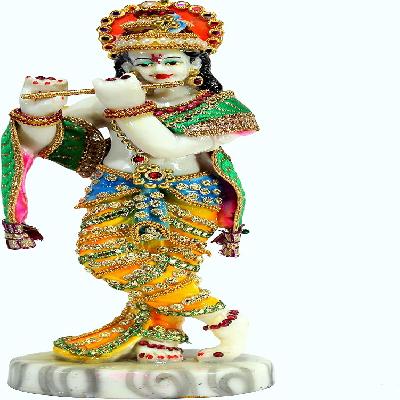 Resin Krishna Statue