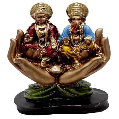 Resin Laxmi Ganesh Statue