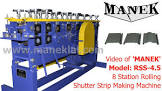 Rolling Shutters Making Machine