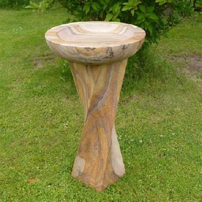 Sandstone Bird Bath
