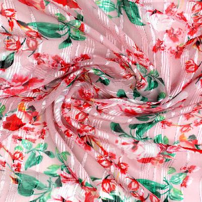 Satin Chiffon Fabric