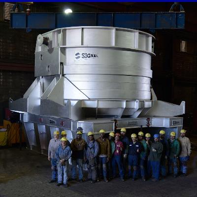 Scrap Charging Bucket  