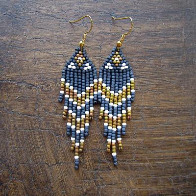 Seed Bead Earring