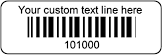 Serial Number Stickers