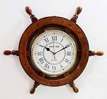 Ships Wheel Clock