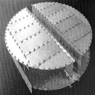 Sieve Tray Distillation Column 