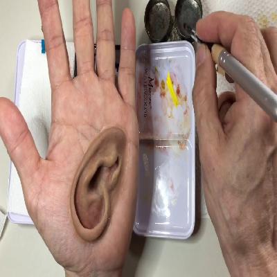 Silicone Ear Prosthesis 