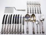 Silver Flatware And Articles