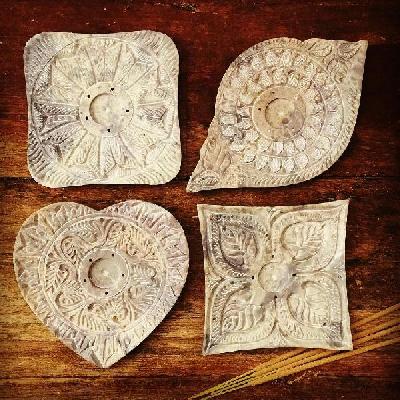 Soapstone Incense Holder