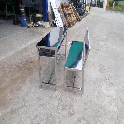 Stainless Steel School Bench 
