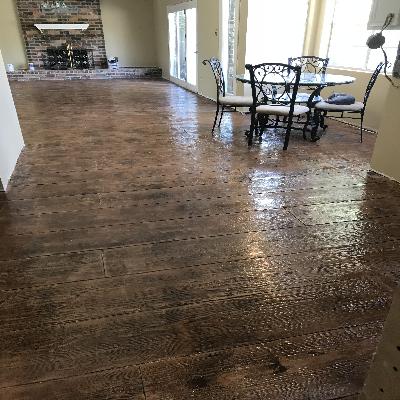 Stamped Concrete Flooring 