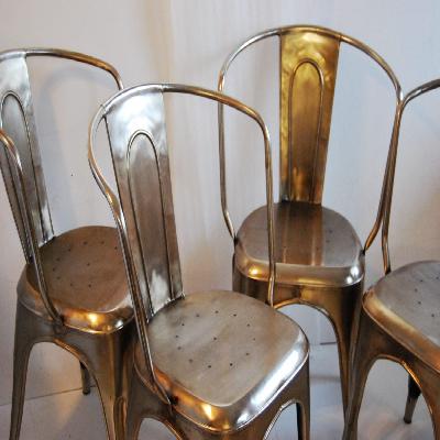 Steel Cafe Chair 