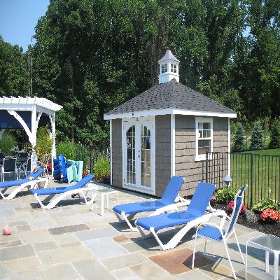 Swimming Pool Shed 