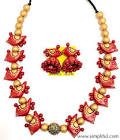 Terracotta Earring Set