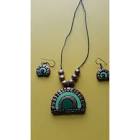 Terracotta Pendant Set