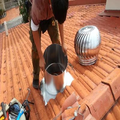 Turbine Air Ventilator Installation