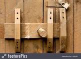 Wooden Door Lock