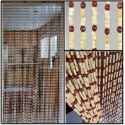Wooden Beaded Curtain 