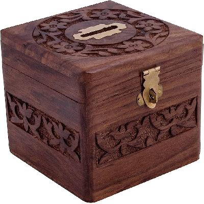 Wooden Coin Boxes