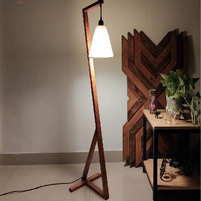 Wooden Floor Lamp