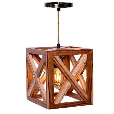 Wooden Hanging Lights