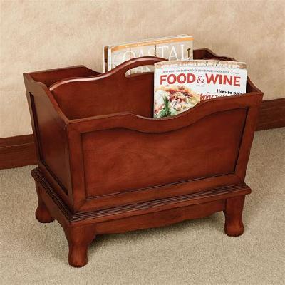 Wooden Magazine Holder 
