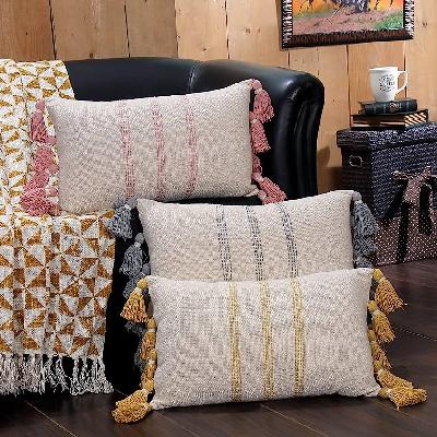 Woven Pillow Cover