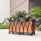 Wrought Iron Planters
