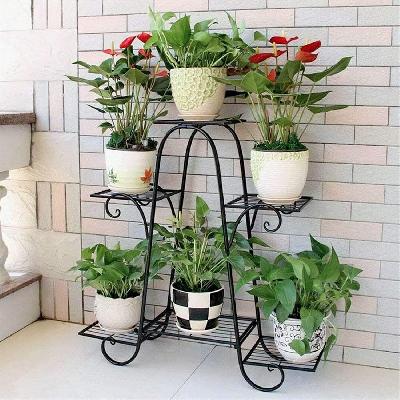 Wrought Iron Flower Stand