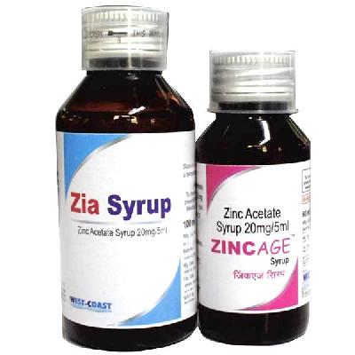Zinc Acetate Syrup