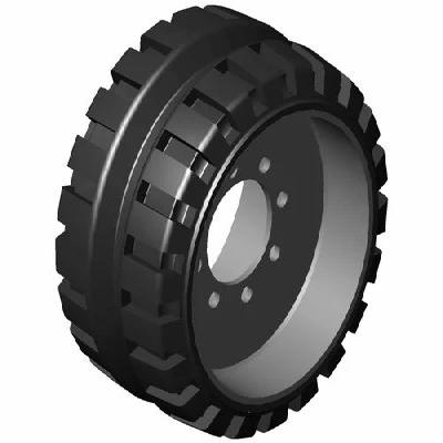 Paver Wheel Solid Tyre