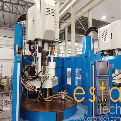 JSW Rotary Vertical Plastic Injection Moulding Machine