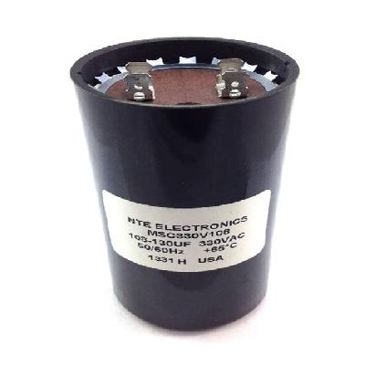 AC Electrolytic Motor Start Single Can Capacitor