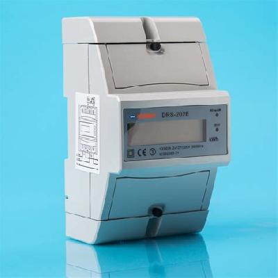 Single Phase Two Wire Din Rail Energy Meter